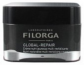 Филорга Глобал-Репеа (Filorga Global-Repair) крем для лица питатательный увлажняющий 50мл, Филорга
