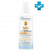 Дермедик Санбрелла (Dermedic Sunbrella) Бэби Защитное молочко-спрей для детей SPF 50 150 мл, Biogened S.A
