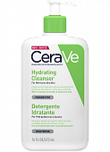 CeraVe (Цераве) крем-гель для нормальной и сухой кожи лица и тела детей и взрослых увлажняющий, очищающий 473мл, Косметик Актив Продюксьон